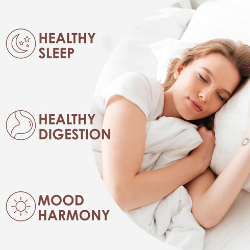 Magnesium L Threonate L Theanine Lemon Balm and Apigenin 4 in 1 Sleep Supplement, 1400 mg 120 Capsules, Vegan, Non-GMO & Gluten Free, GMP Certified